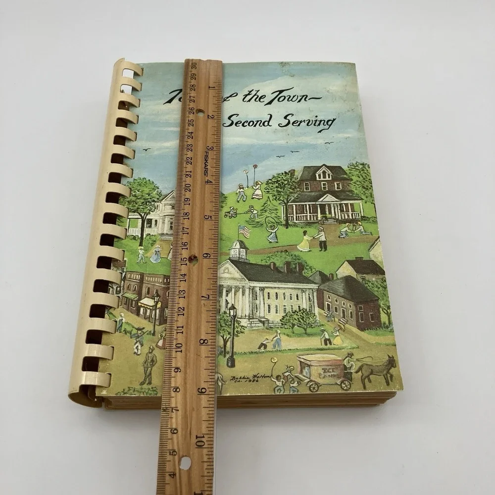 Vtg. 86 Lexington NC Charity League Cookbook Taste of the Town Recipes Americana